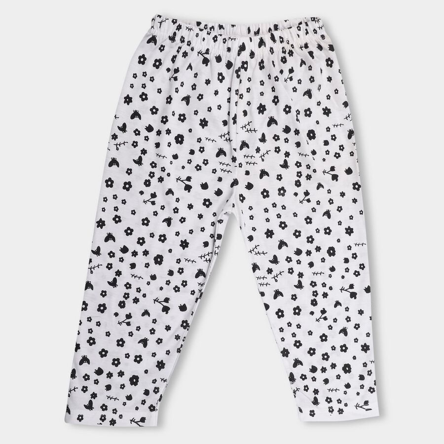 Girls' Pull Ups Capri , White, large image number null