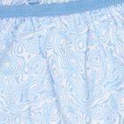 Girls' Light Blue Regular Fit Printed Bloomer, हल्का नीला, small image number null