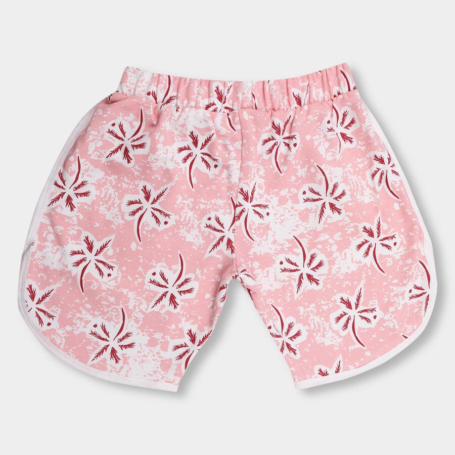 Girls' Pull Ups Shorts , Light Pink, large image number null