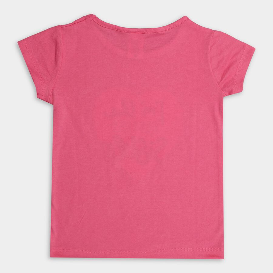 Girls' T-Shirt , Fuchsia, large image number null