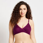 Solid Bra, Wine, small image number null