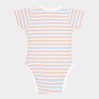 Infants Cotton Bodysuit, Peach, small image number null