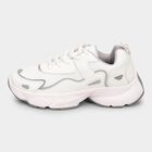 Ladies' Lace-Up Shoes, White, small image number null