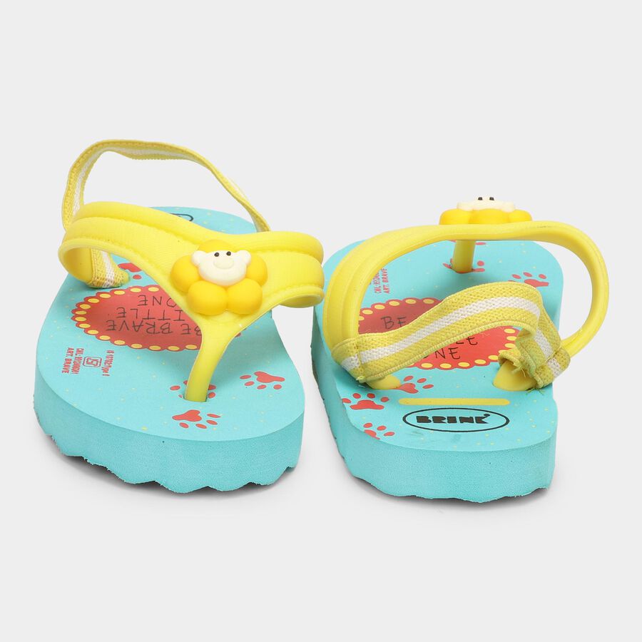 Kids' Unisex Slipper, फिरोज़ी, large image number null