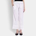 Ladies' 100% Cotton Palazzos, Off White, small image number null