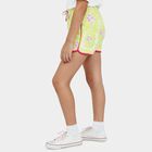 Girls' Shorts, Light Green, small