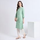 Ladies' Kurta , हल्का हरा, small image number null
