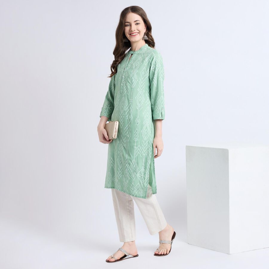 Ladies' Kurta , हल्का हरा, large image number null
