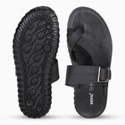 Men's Sandal, काला, small