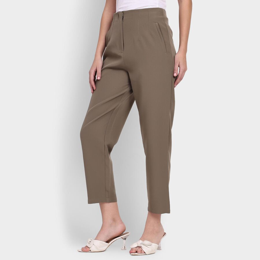 Ladies' Trousers, Olive, large image number null