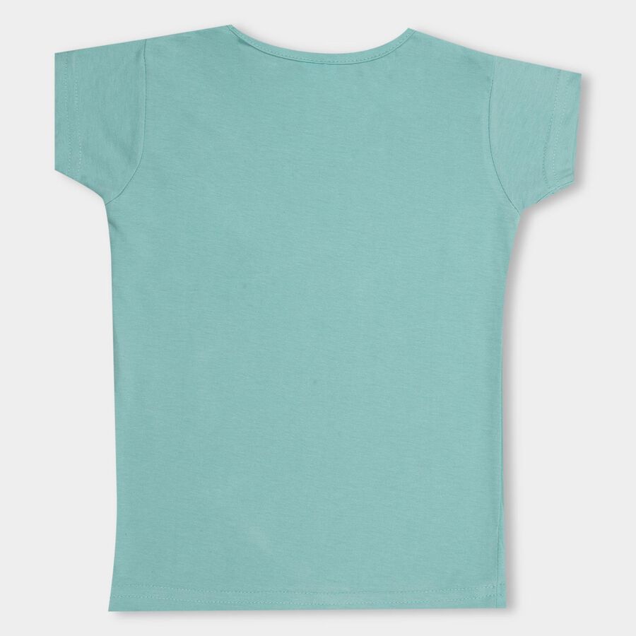 Girls' T-Shirt , Light Green, large image number null