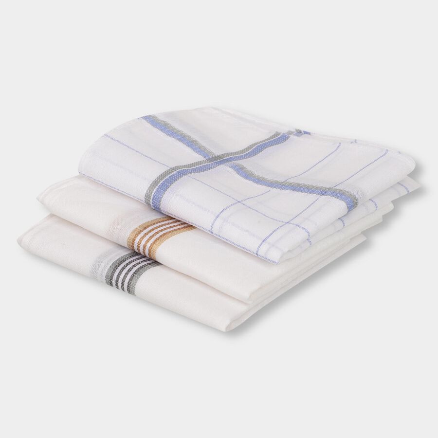 Men's Hanky , Light Blue, large image number null