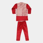 Boys Kurta Pyjama, Maroon, small image number null