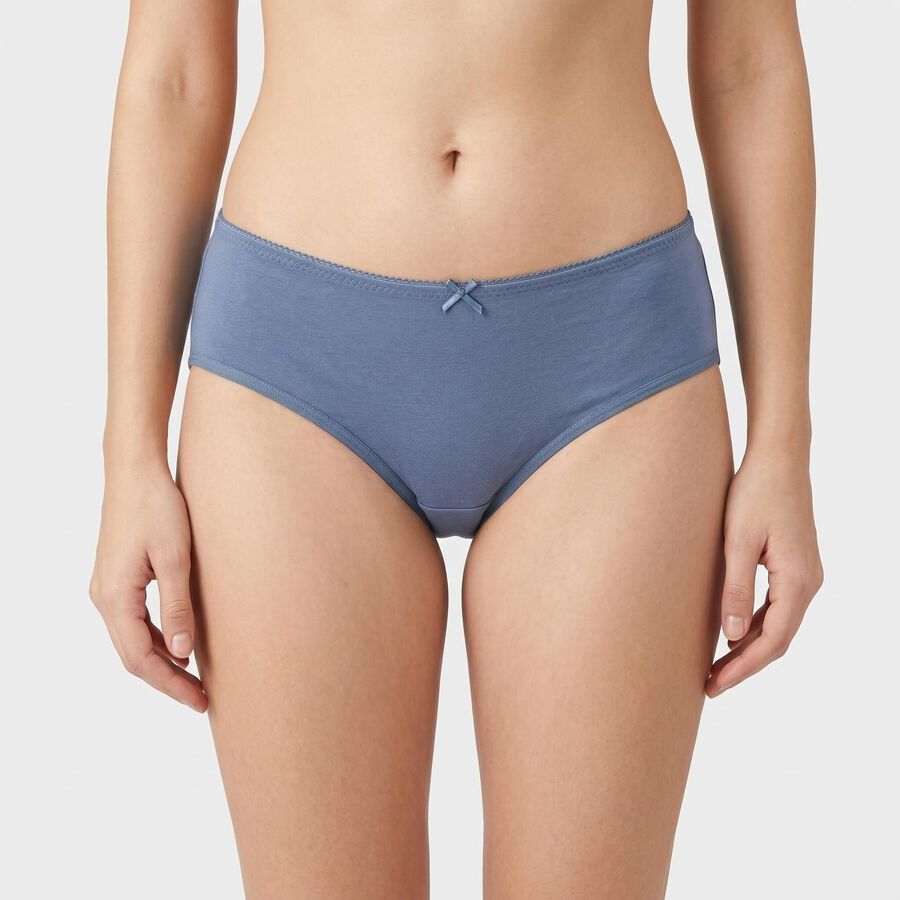 Women's Assorted Regular Fit Solid Panty, चुनिंदा, large