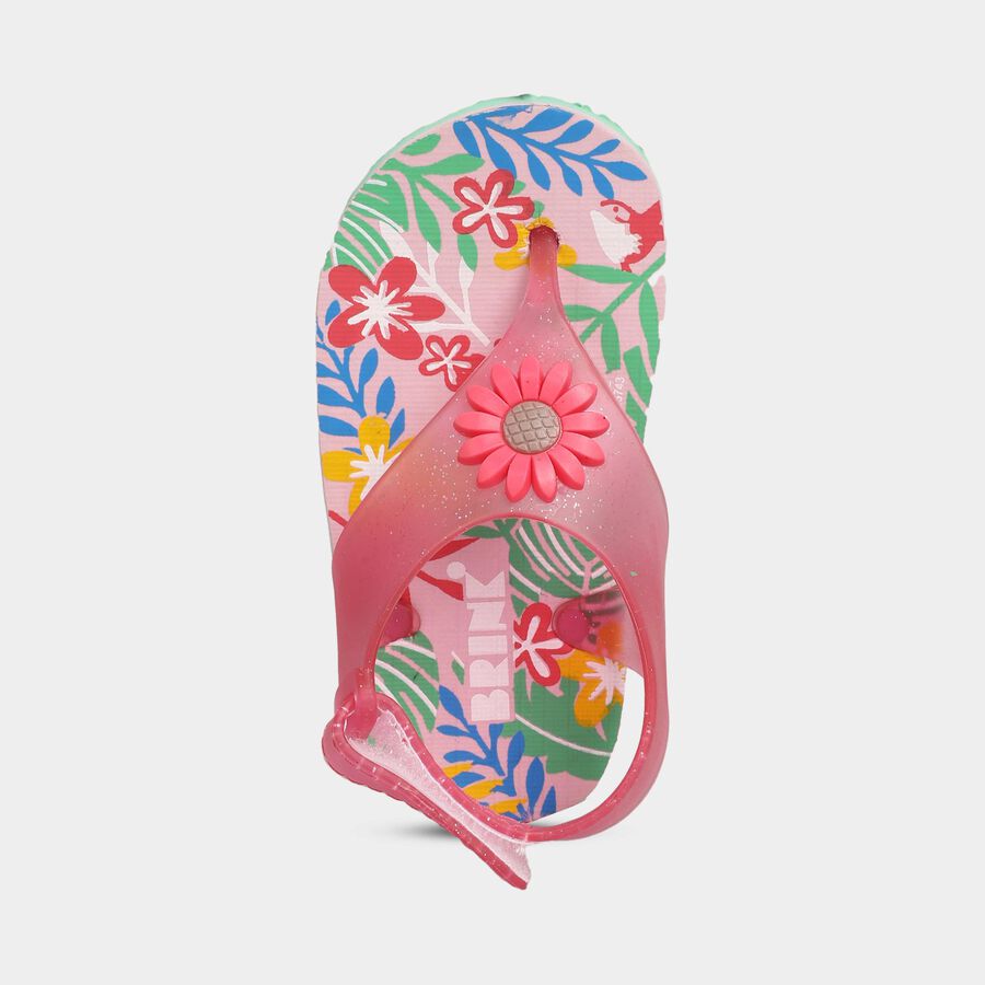 Girls' Slipper, Pink, large image number null