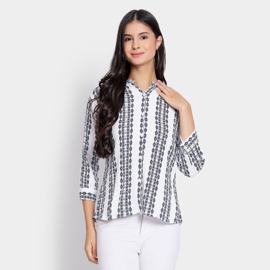 Ladies' Shirt, ऑफ व्हाइट, large image number null
