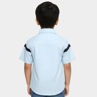 Boys' Casual Shirt, Light Blue, small