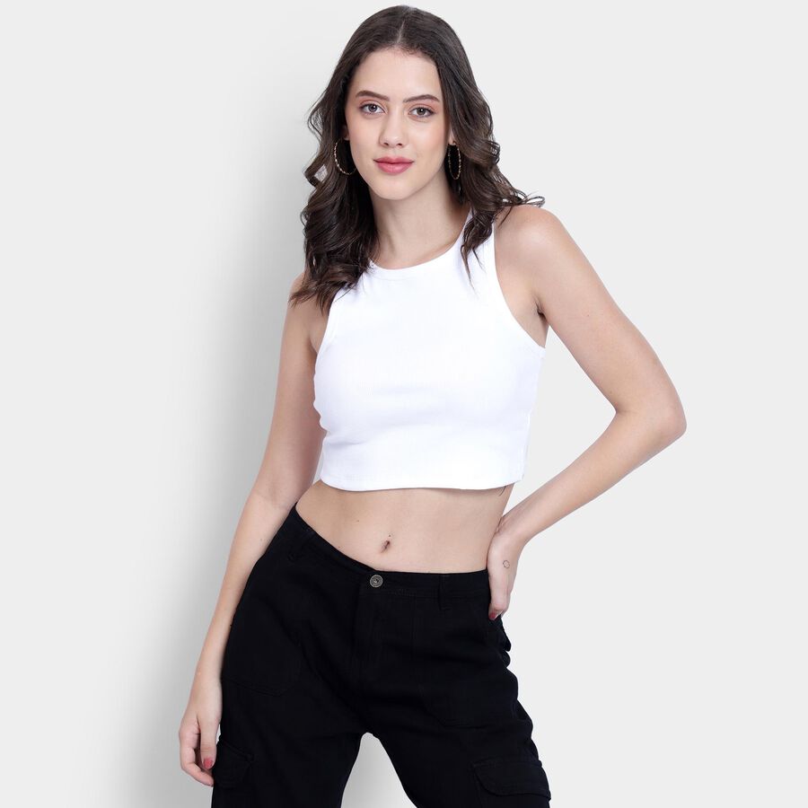 Ladies' Tank Top, White, large image number null
