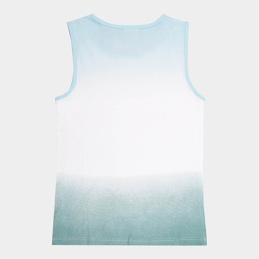 Boys Cotton T-Shirt, White, large image number null