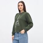 Ladies' Sweatshirt, ओलिव, small image number null