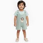 Infants' 100% Cotton Baba Suit, हल्का हरा, small image number null