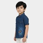 Boys' Casual Shirt, हल्का नीला, small
