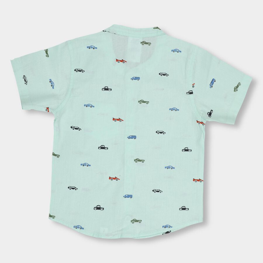 Infants' 100% Cotton Shirt , Aqua, large image number null