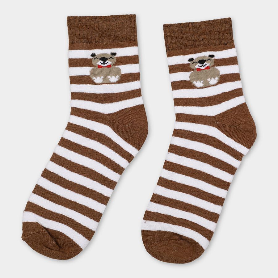 Ladies' Socks , भूरा, large image number null
