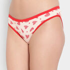 Cotton Printed Panty, Orange, small image number null