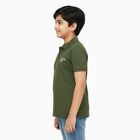Boys' Half Sleeves T-Shirt, Olive, small image number null