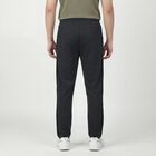 Men's Grey Relaxed Fit Track Pants, गहरा ग्रे, small