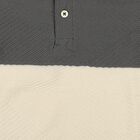 Boys Mid Blue Polo Neck Casual T-Shirt, मध्यम नीला, small