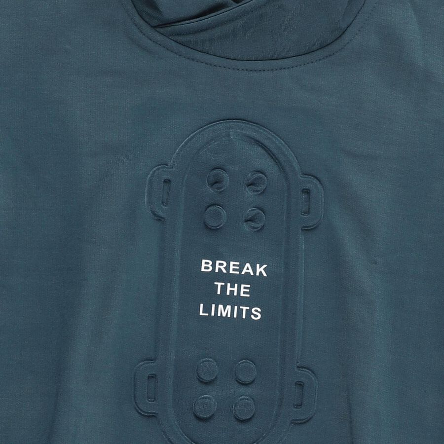 Boys' Sweatshirt, Mid Blue, large image number null