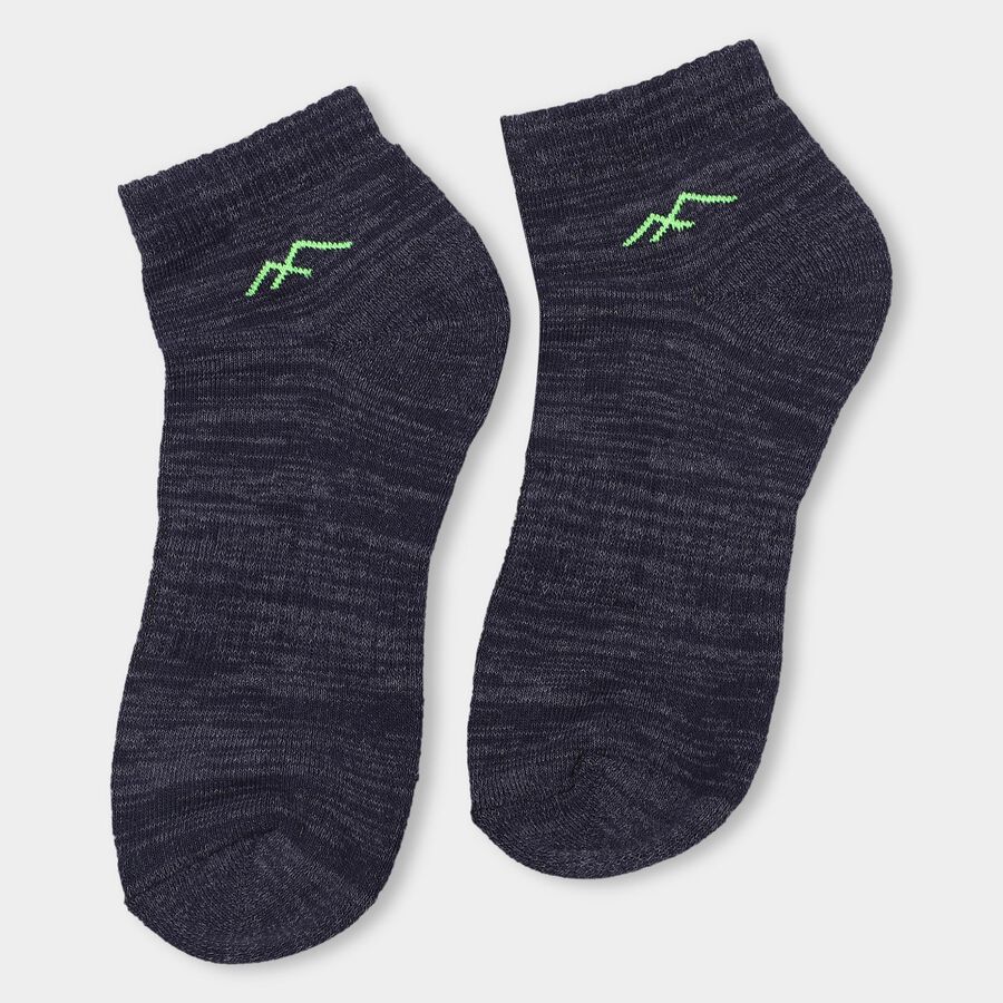 Men's Socks (Pack of 3), Charcoal, large image number null