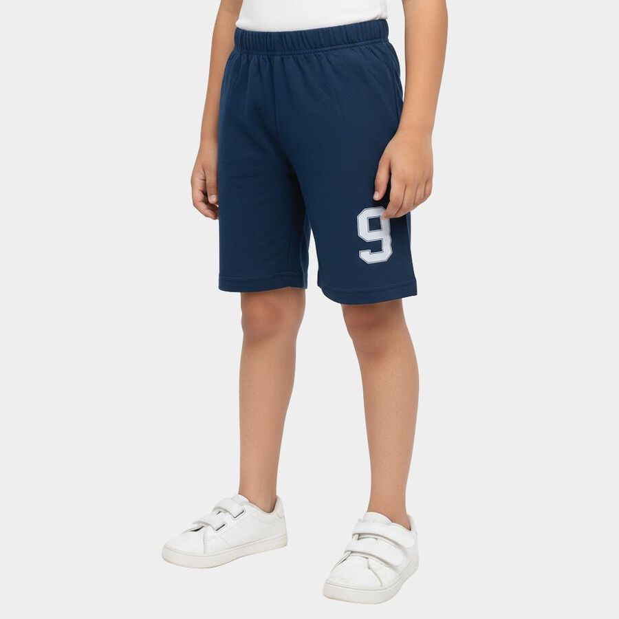 Boys' Bermuda, टील ब्लू, large