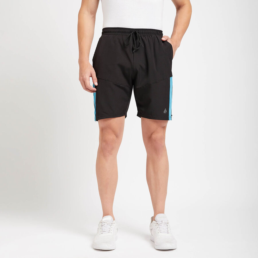 Cut & Sew Bermuda, Black, large image number null