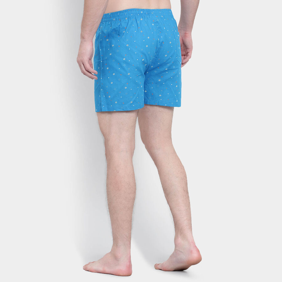 Cotton Boxers, Dark Blue, large image number null
