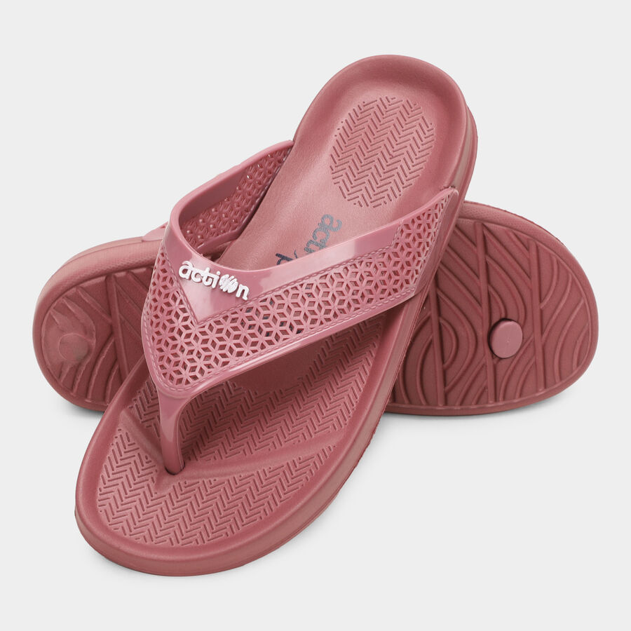 Ladies' Slipper, Maroon, large image number null