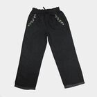 Girls Black Straight Fit Jeans, Black, small