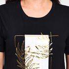 Ladies' Round Neck T-Shirt , Black, small image number null