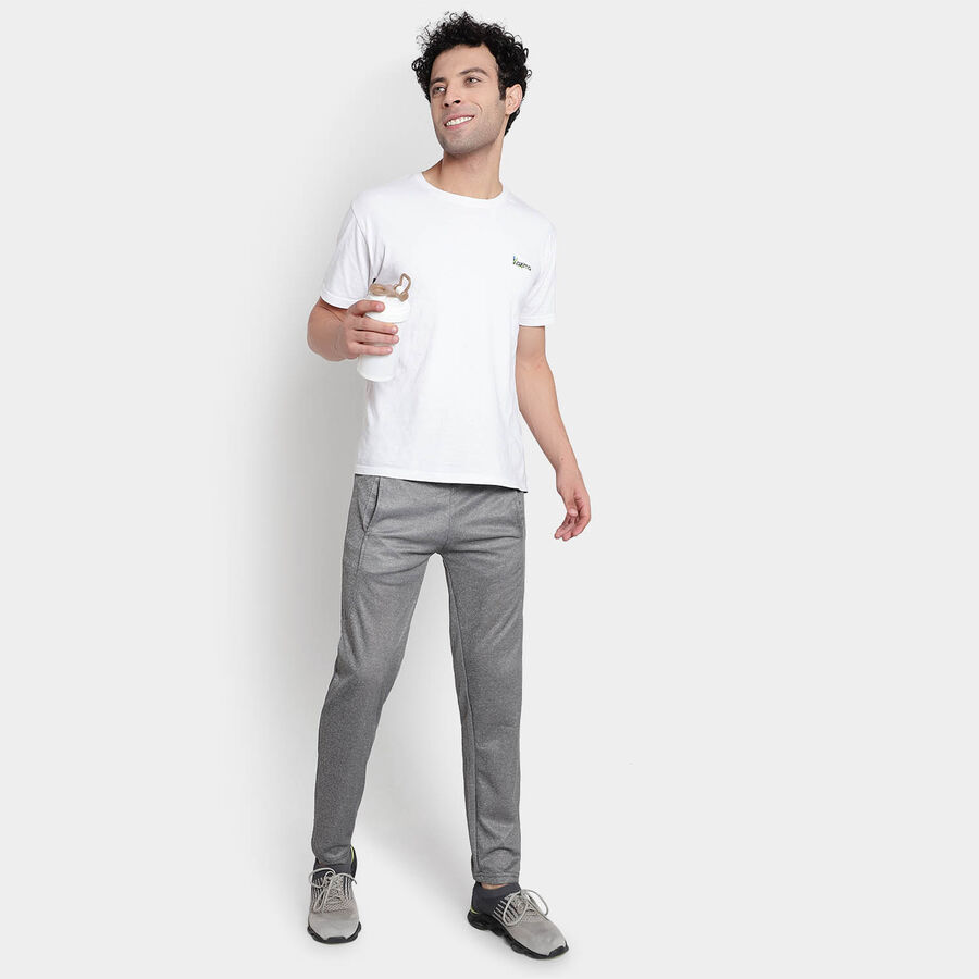 Cut & Sew Track Pants, Light Grey, large image number null