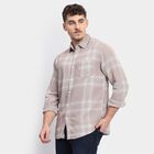 Men's 100% Cotton Casual Shirt , Beige, small image number null