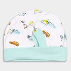 Infants' Cotton Gift Set (Cap, Mittens, Booties), White, small