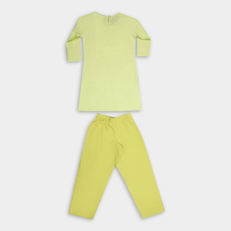Girls' Fusion Set, हल्का हरा, large image number null