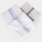 Men's Grey Pack of 3 Handkerchief, Light Grey, small