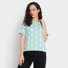Solid Round Neck T-Shirt, Light Green, small image number null