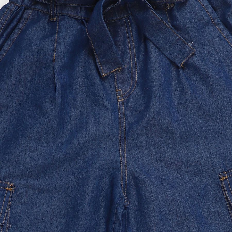 Girls' Jeans, Mid Blue, large image number null