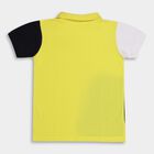 Boys' 100% Cotton Half Sleeves T-Shirt , Yellow, small image number null