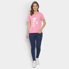 Round Neck T-Shirt, Pink, small image number null