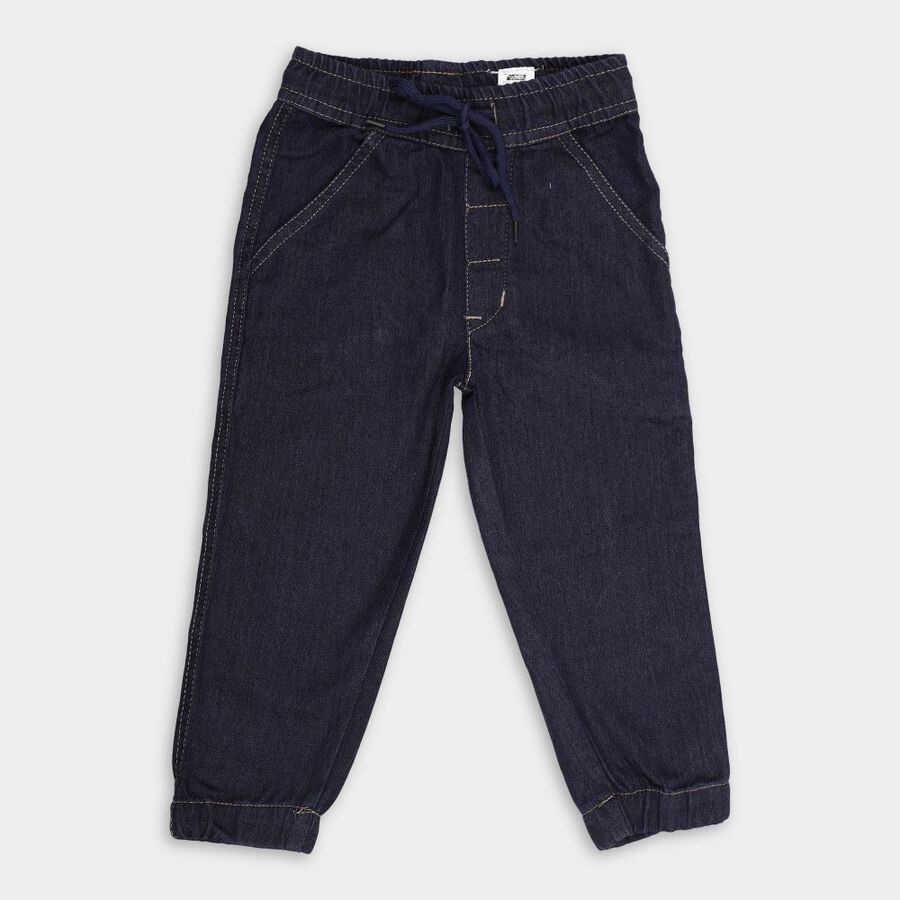 Boys' Jeans, गहरा नीला, large image number null